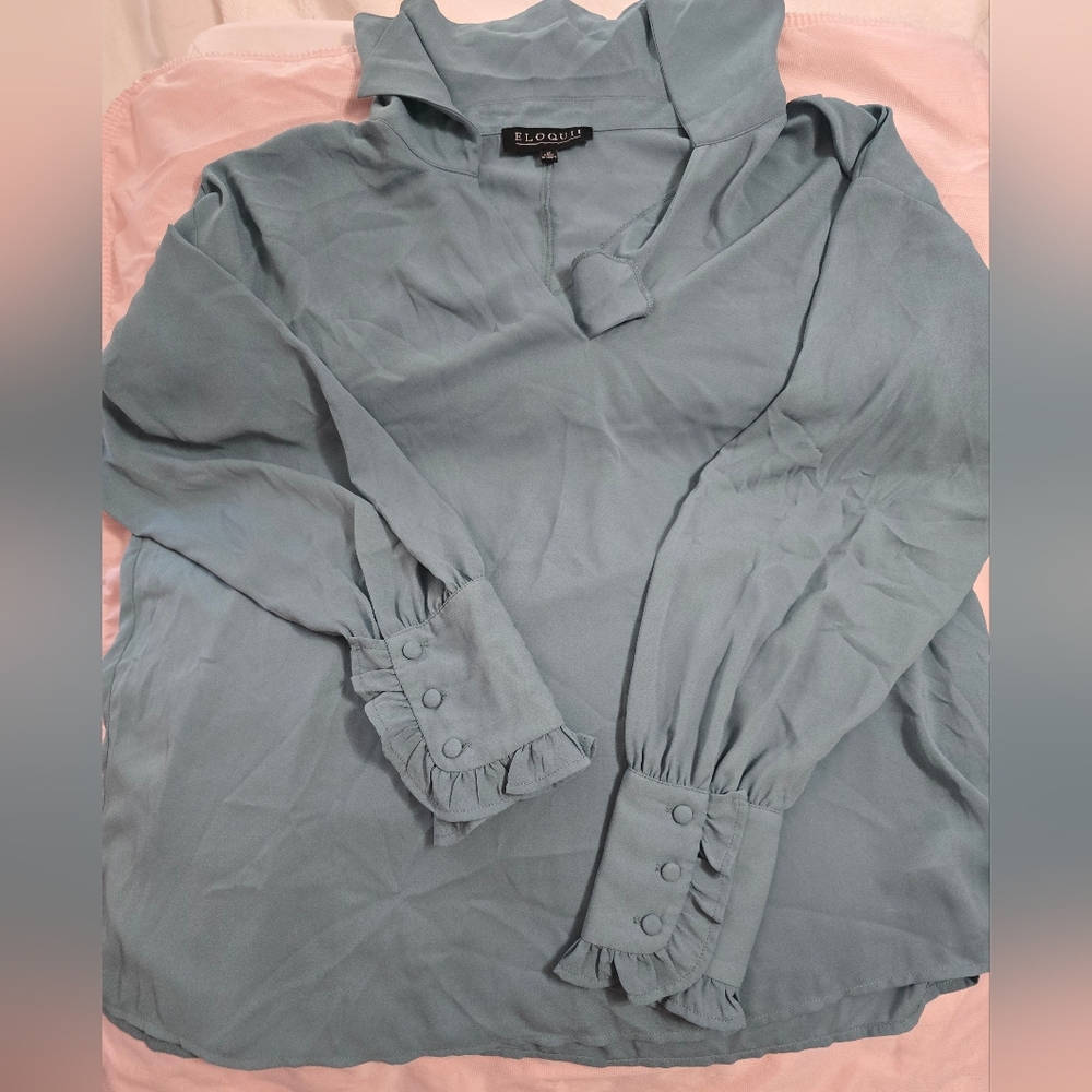 Eloquii Long Sleeve blouse